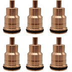 6X Injector Sleeve Tube Copper 3183368 Fit for Volvo D12 D16 Mack MP7 MP8 MP10