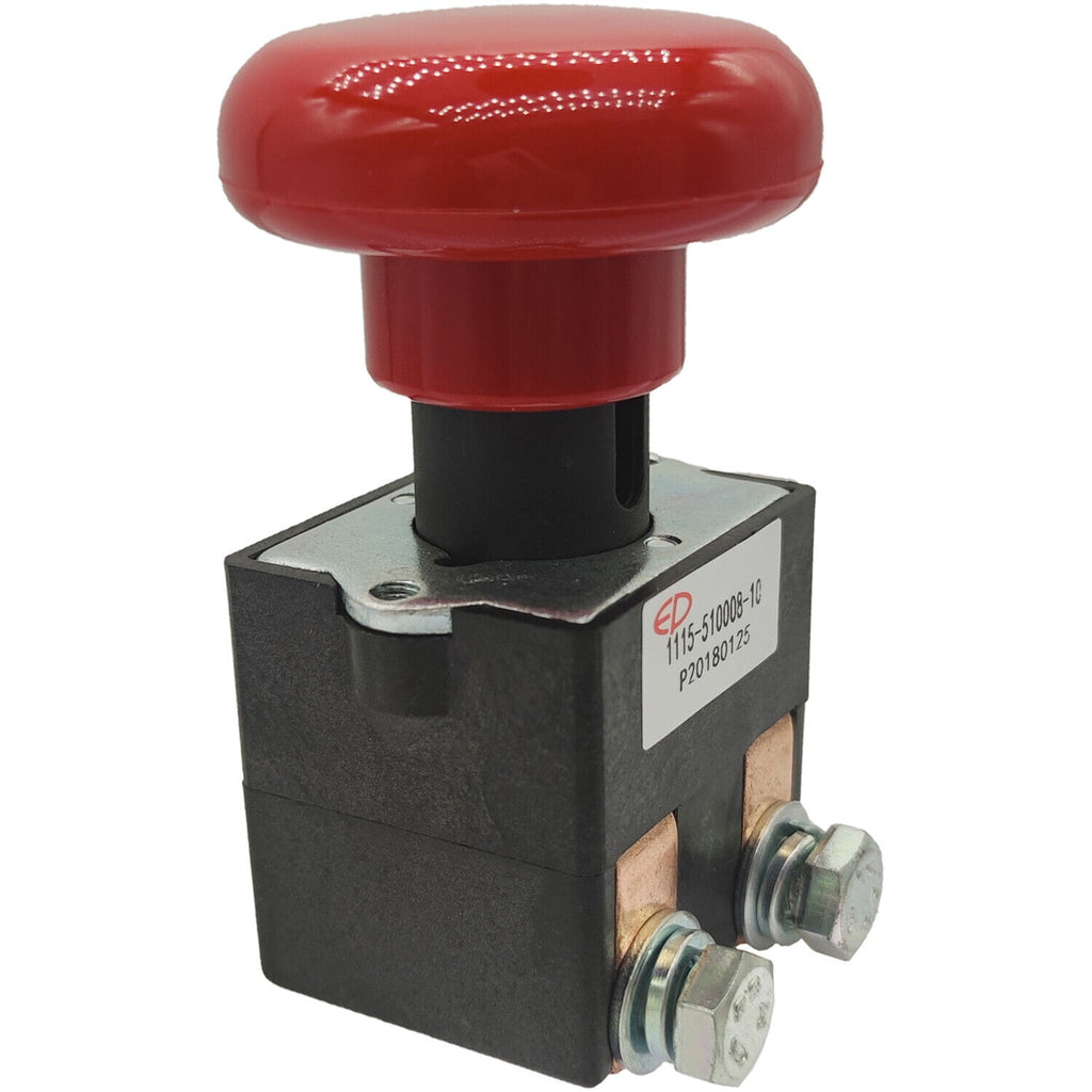 1115-510008-00 Emergency Stop Switch for Big Joe Electric Pallet Jacks 48V 125A