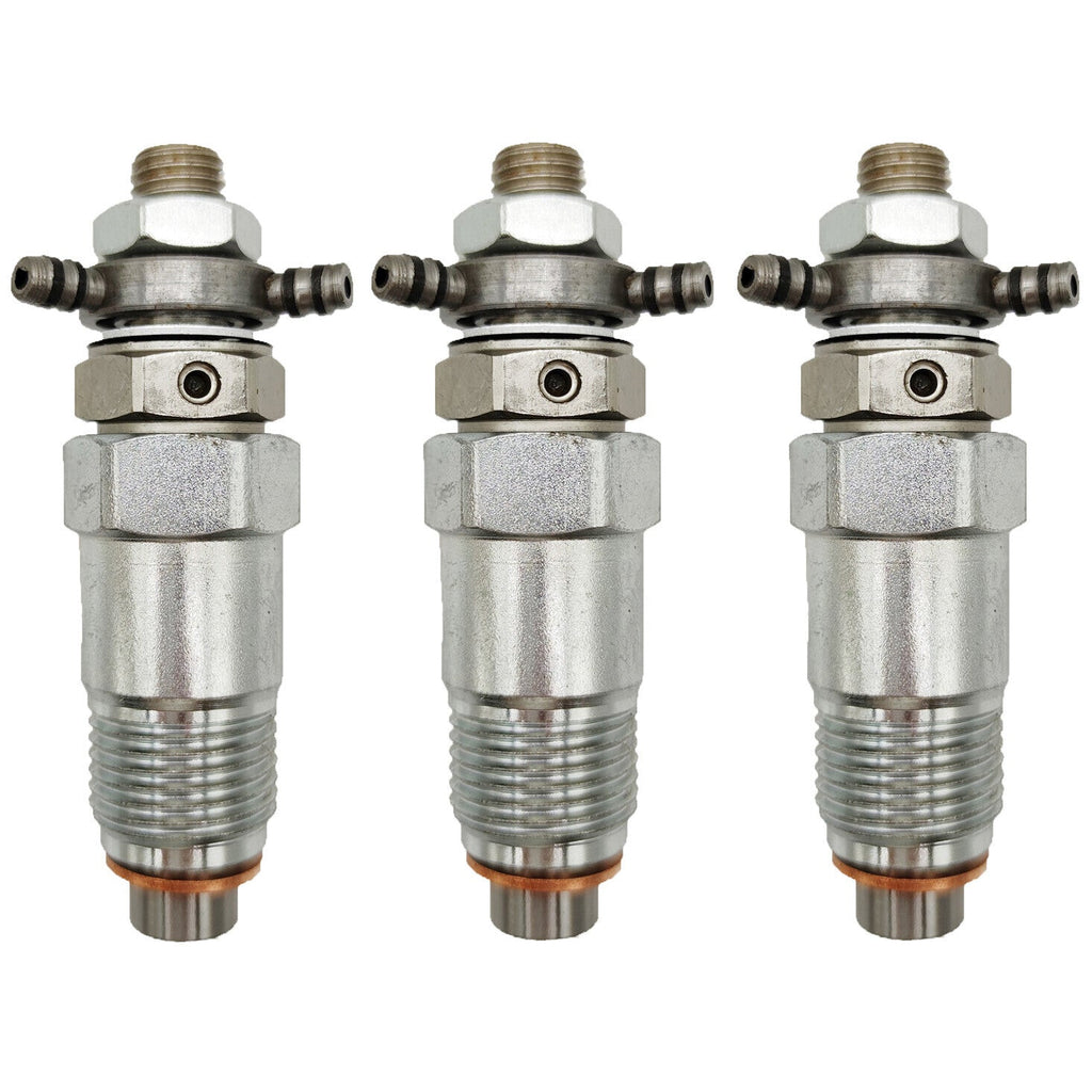 3X 15271-53020 Fuel Injector for Kubota V1902 V1702 D750 D850 D950 D1402 Engine