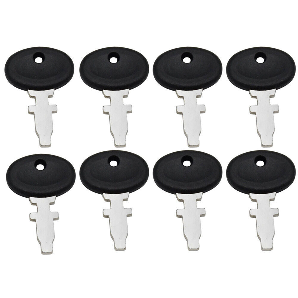 8X Ignition Key TX10998 for Fiat Ford New Holland White Oliver Allis Chalmers