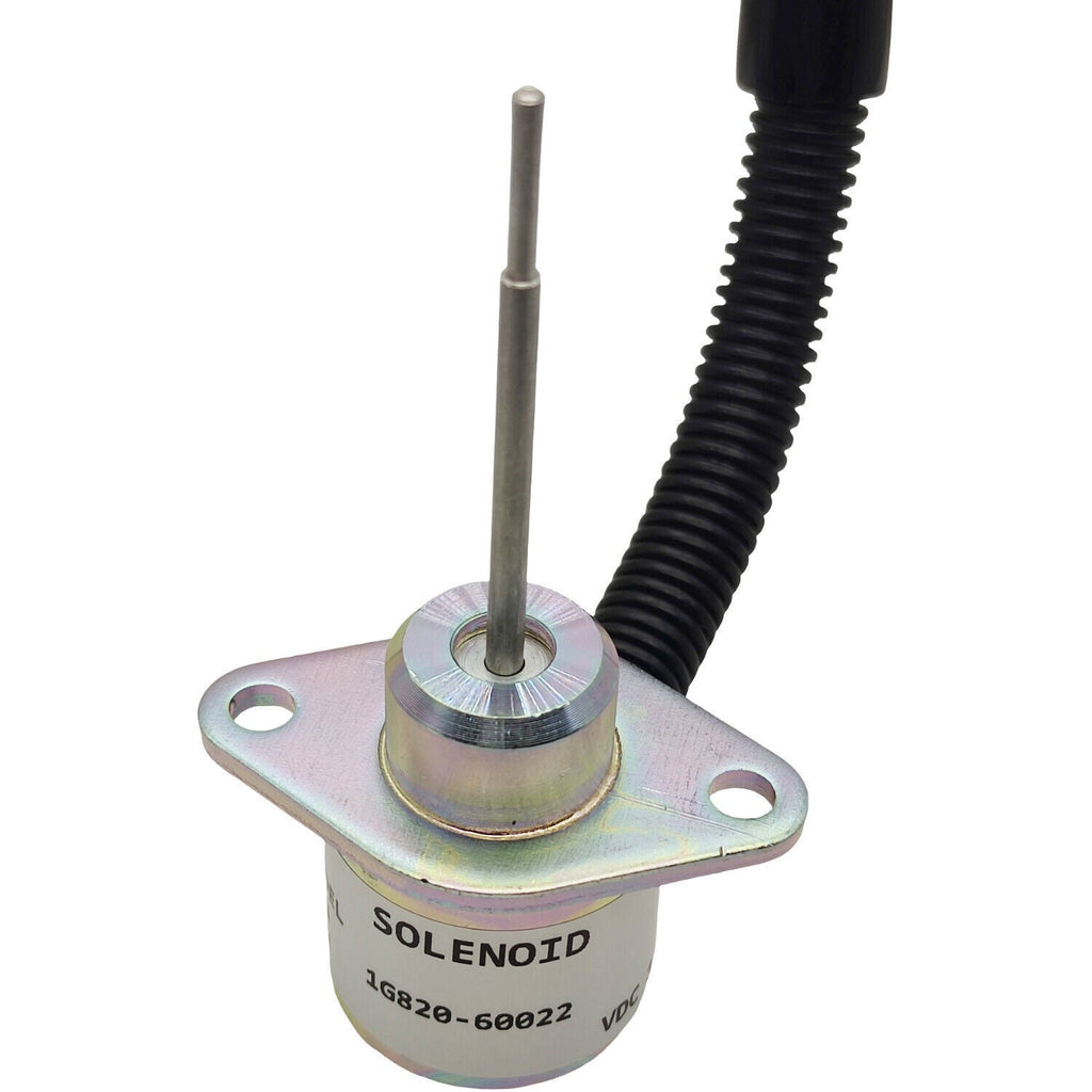 Fuel Shutoff Solenoid 1G820-60022 for Kubota U15-3 D782 U17 D902 Engine KX41-3
