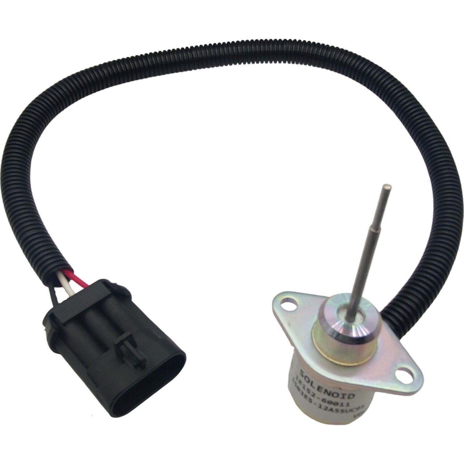 12V Shutdown Solenoid for Kubota Yanmar 1E152-60011 V2203 1503ES-12A5SUC9S