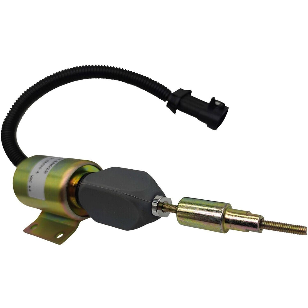 12V Fuel Shut Down Solenoid F3HZ-9A594-A Fit Ford 7.8 Diesel Engine SA-4273-12V