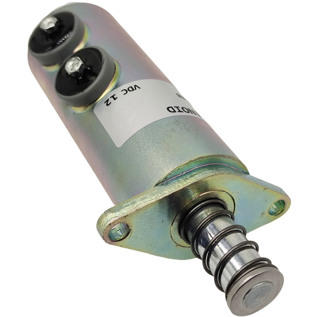 12V Engine Fuel Shutoff Solenoid 6N9988 6N-9988 for Caterpillar CAT 3208 3412