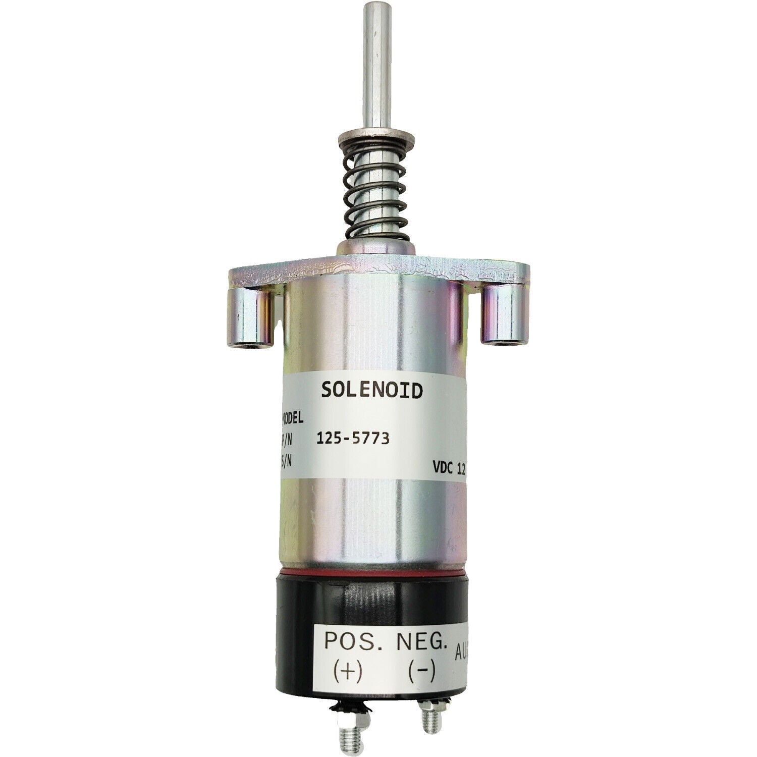 For CAT 3204 3304 3304B 3306 3306B Engine 12V Fuel Shutoff Solenoid 125-5773
