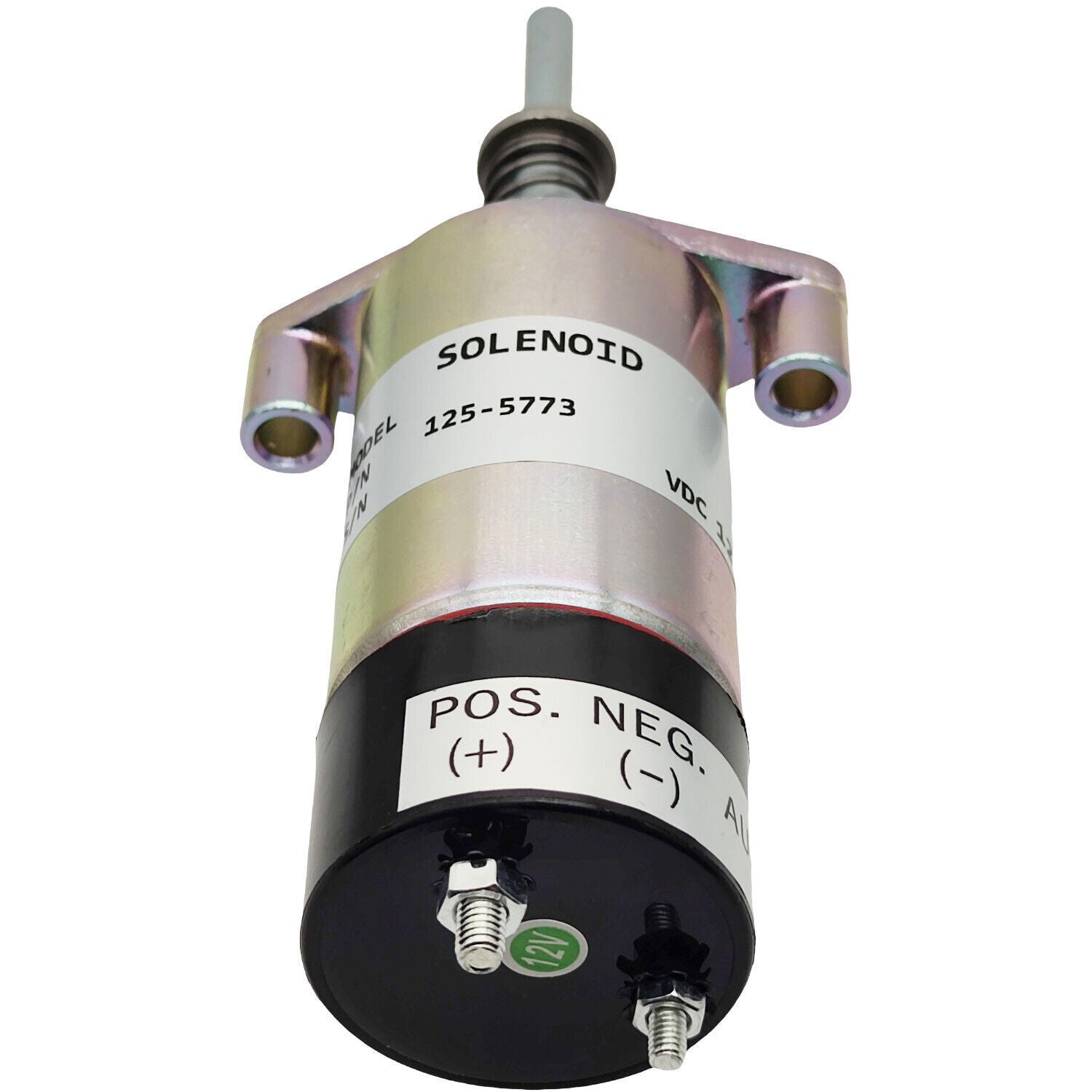 For CAT 3204 3304 3304B 3306 3306B Engine 12V Fuel Shutoff Solenoid 125-5773