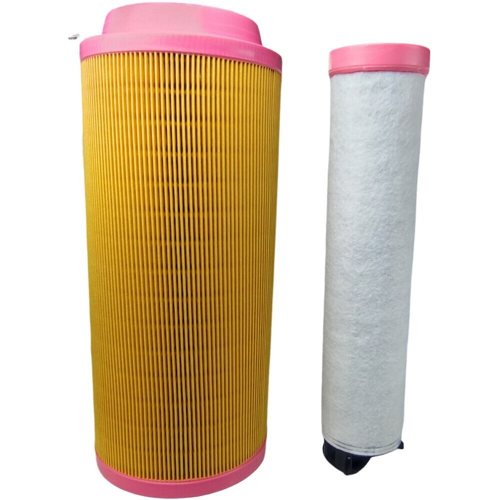 Inner Outer Air Filter Set 32/917804 32/917805 for JCB 93220E 93216E JS130 JS160