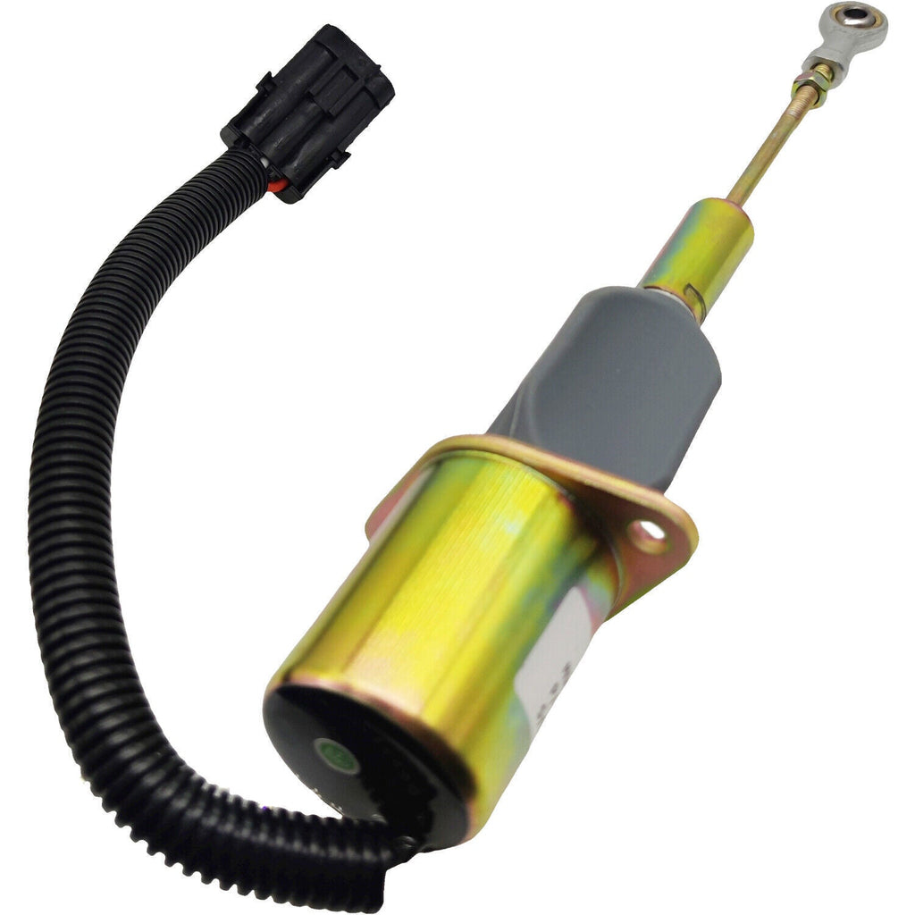 RE53507 Fuel Shutoff Solenoid 12V for John Deere 4955 4560 4760 4960 644G Loader