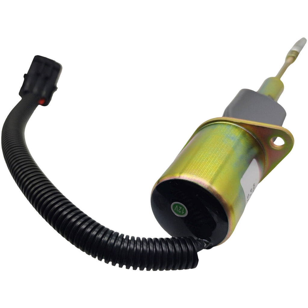 RE53507 Fuel Shutoff Solenoid 12V for John Deere 4955 4560 4760 4960 644G Loader