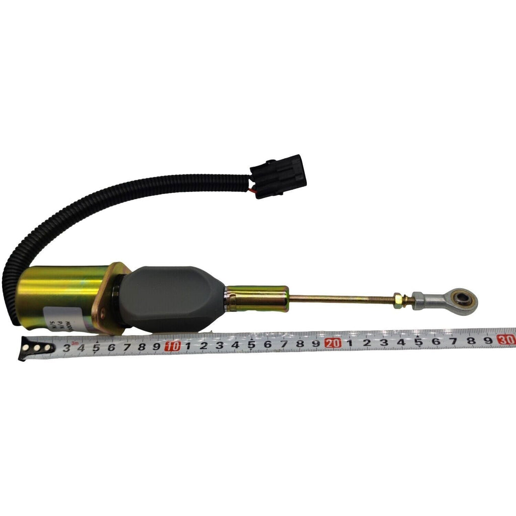 RE53507 Fuel Shutoff Solenoid 12V for John Deere 4955 4560 4760 4960 644G Loader