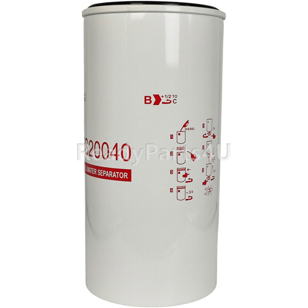 Fuel Filter Water Separator Replace Fleetguard FS20040 for International Truck