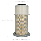 Air Filter 3595518M1 Fits Massey Ferguson 342 350 352 355 360 362 372 382 382N