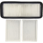 Cabin Air Filter Kit 6A671-75090 014520-0804 T1855-71600 for Kubota B3000 B3030
