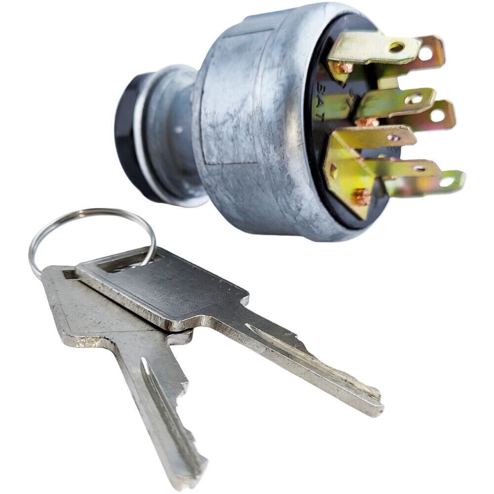 Ignition Switch w/Key 31-280 4 Position 7 Pin for Bobcat Tractor 31-280-31-280