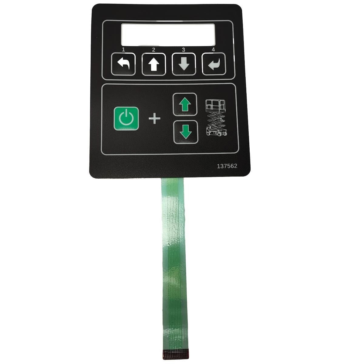 Panel Decal 137562GT for Genie GS-1530 GS-1532 GS-1930 GS-1932 GS-3232 GR12 GR15