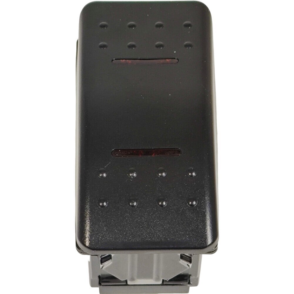 7 Pin ON-Off-ON Rocker Switch 91473127 for JLG with Red Light Carling