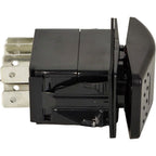 7 Pin ON-Off-ON Rocker Switch 91473127 for JLG with Red Light Carling
