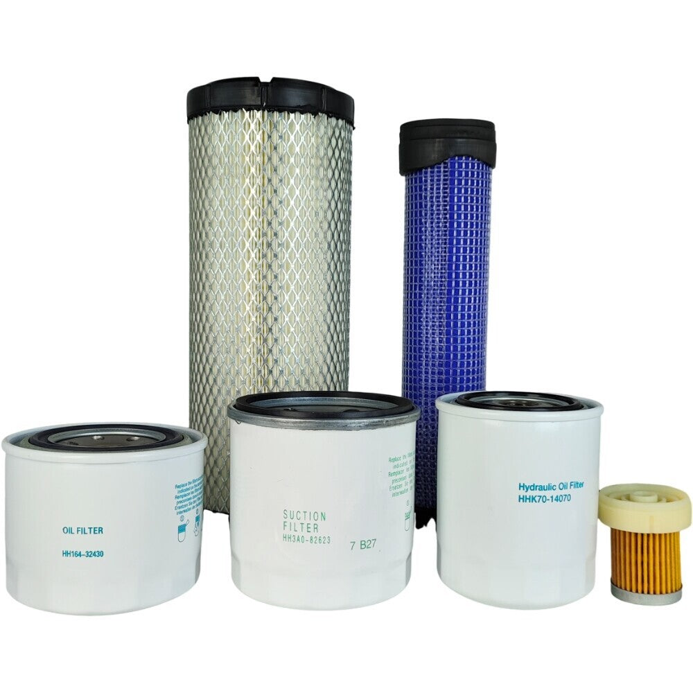 Filter Kit HH164-32430 6A320-59930 HH3A0-82623 HHK70-14073 TA04093230 for Kubota