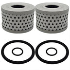 2 Pcs Transmission Filter Oil Kit for ZF Hurth 25 45 63 6 80 3312199031 463772
