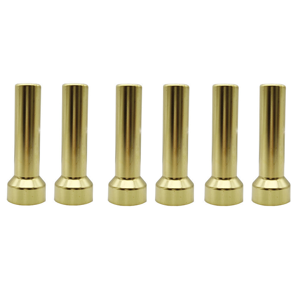6X Fuel Injector Sleeve Set for International 966 766 886 1066 Case IH 1680 1660