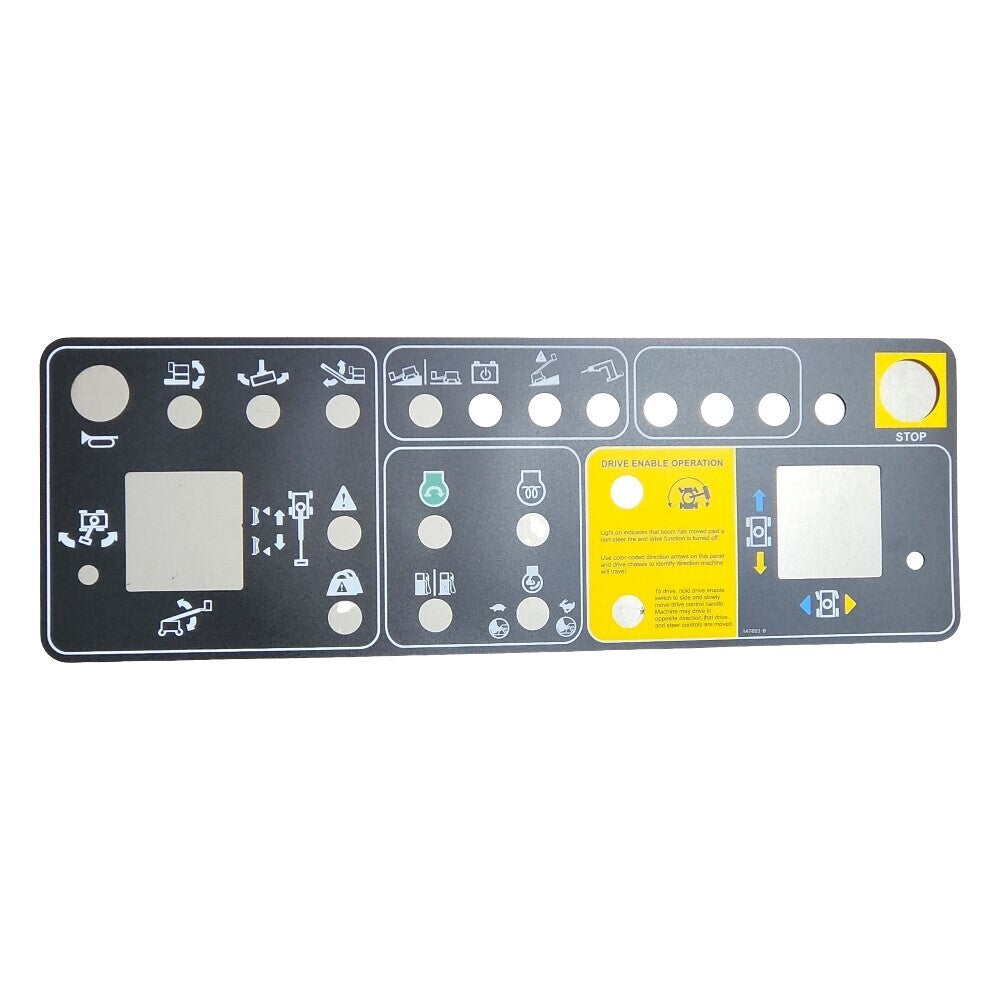 Control Panel Decal 147575GT for Genie 60X 80X S-60 S-60TRAX S-60X S-65 Platform