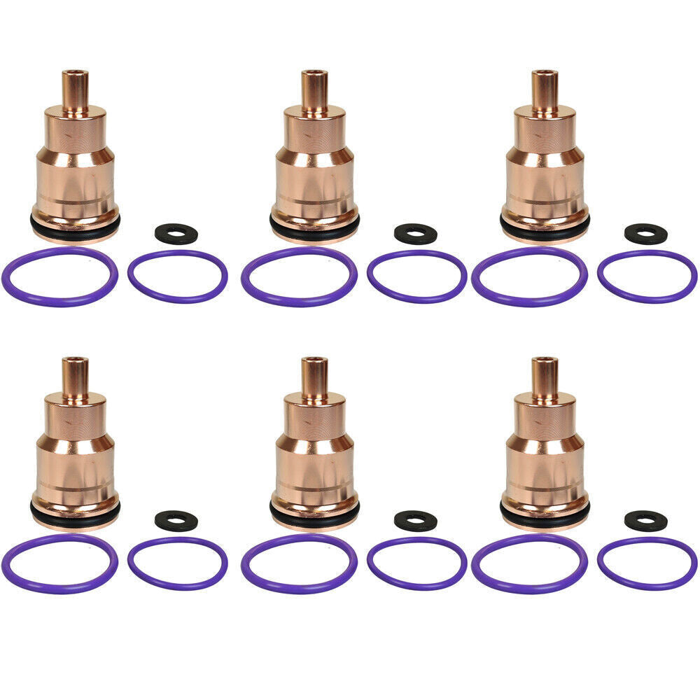 6X Injector Sleeve Cup Kit for Volvo Mack Truck D11 D12 D13 D16 Engine 21351717
