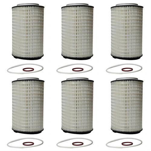 6X Lube Oil Filter Cartridge P551088 for MaxxForce 11 13 Engine LF17549 380936
