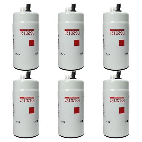 6 Pcs Fuel Water Separator Filter Fits for Cummins L9 B6.7 FS20121