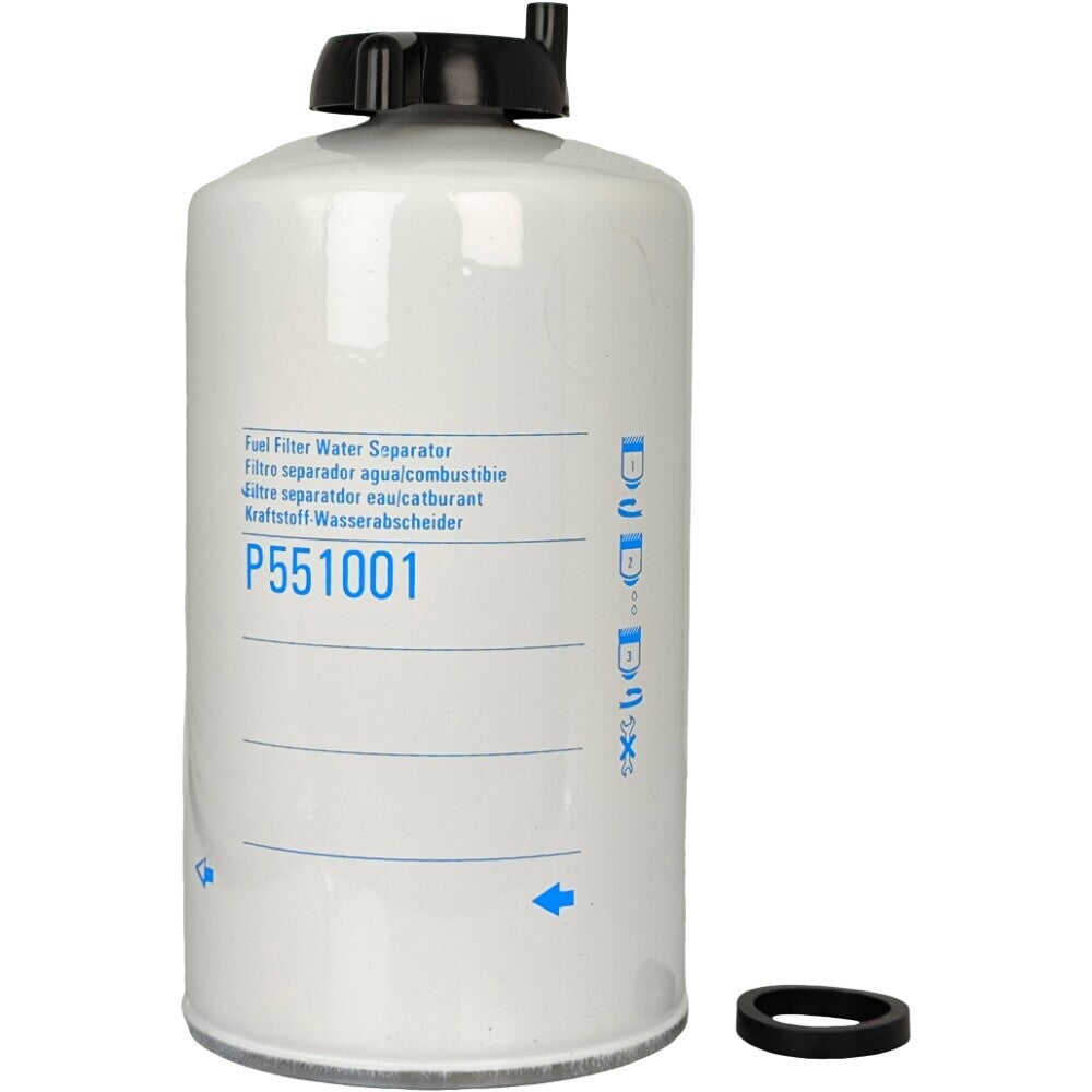 P551001 FS1001 Fuel Water Separator Filter Spin-On Twist Drain BF1258 33407