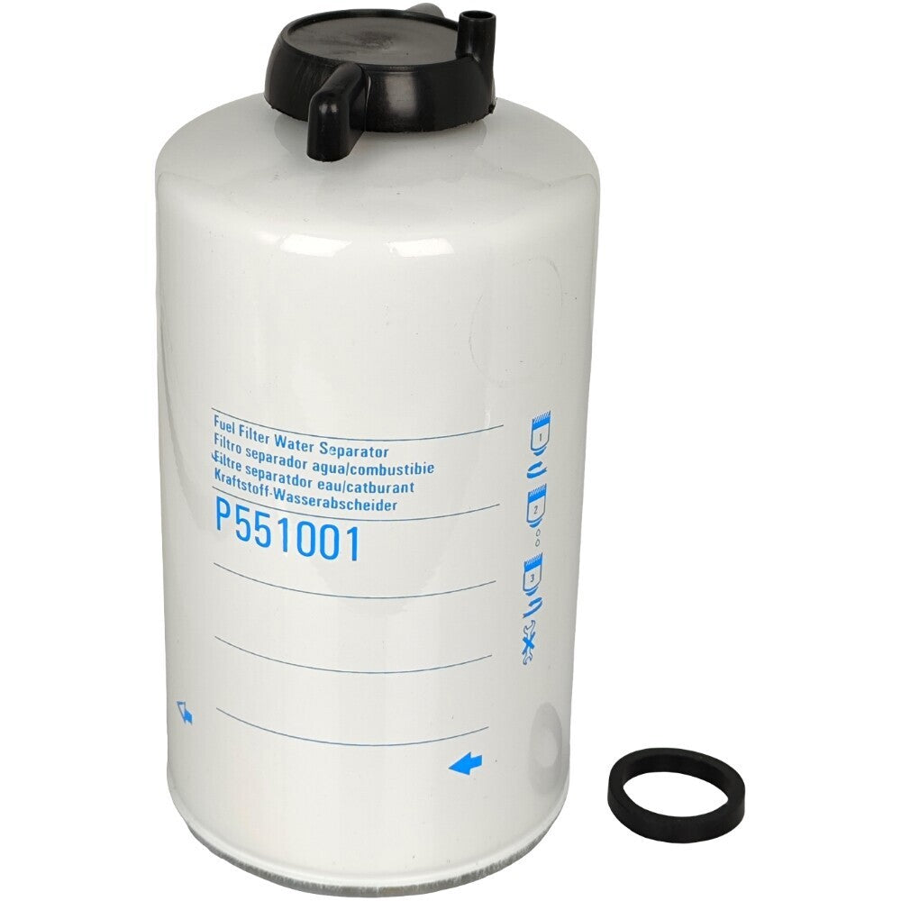 P551001 FS1001 Fuel Water Separator Filter Spin-On Twist Drain BF1258 33407