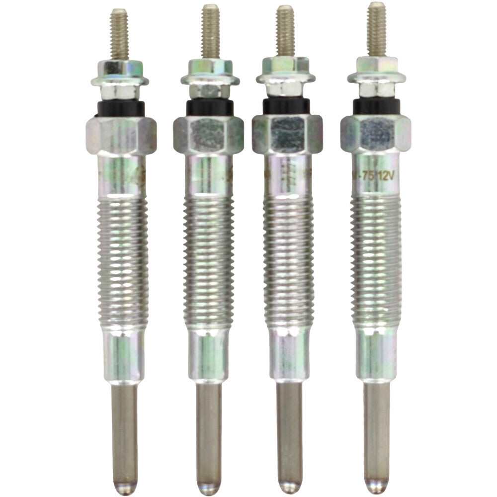 4X Glow Plug MD050212 for Mitsubishi Triton Pajero L200 L300 4D55 4D56 2.5L 12V