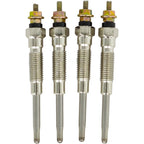 4X 12V Glow Plug 19850-54120 for Toyota Dyna Hiace Hilux 3L 5L 2L-TE Engine