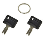 2X Ignition Key 107151-002 166 for Gehl Hyster Komatsu Yale JLG Daewoo Hitachi