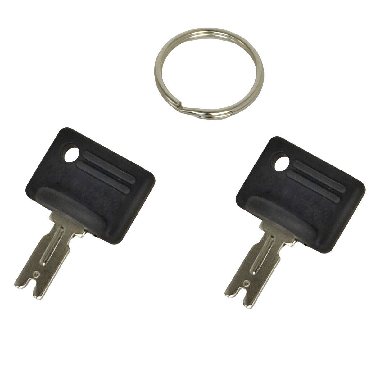 2X Ignition Key 107151-002 166 for Gehl Hyster Komatsu Yale JLG Daewoo Hitachi