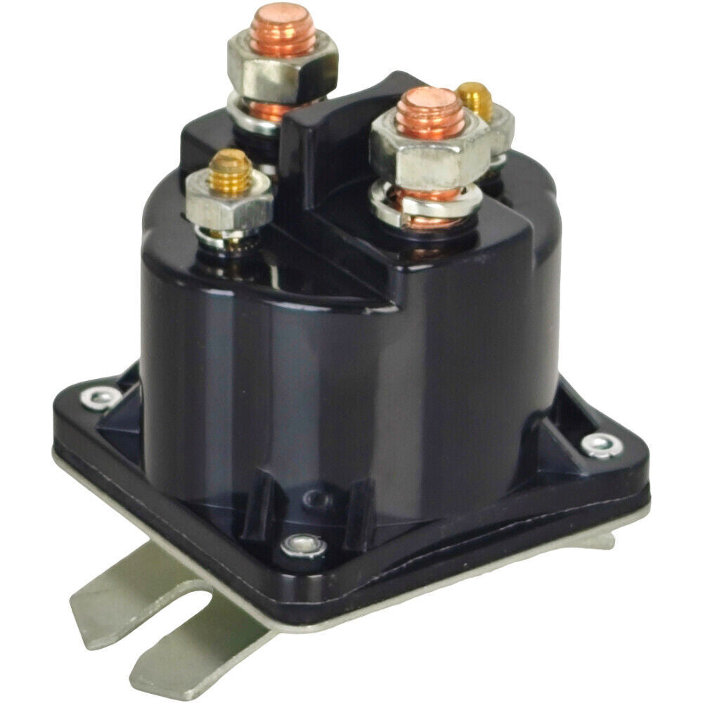 12V 4 Terminal 100A Dump Trailer Solenoid 391-2 391-2-C Fit for Monarch Bucher