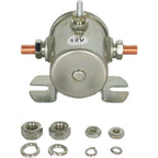 12V 200A 3-Terminal Heavy Duty Starter Solenoid Fit for Winch Marine 1114240