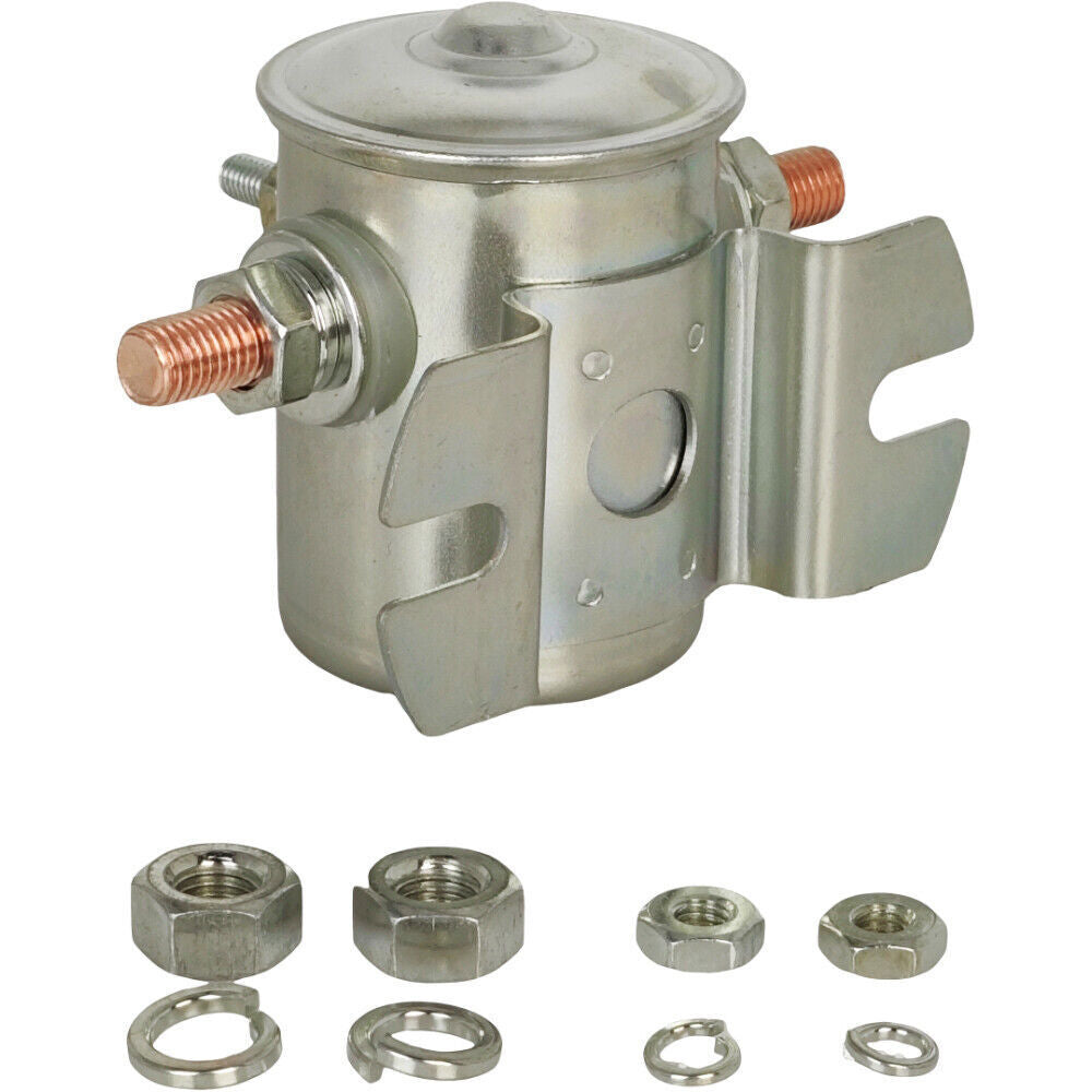 12V 200A 3-Terminal Heavy Duty Starter Solenoid Fit for Winch Marine 1114240