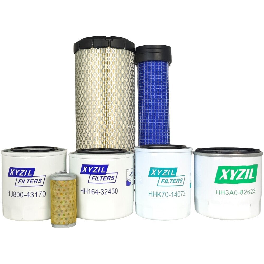 Full Service Filter Kit Fit for Kubota L3301H L3901H Air Lube Hydraulic HST Fuel