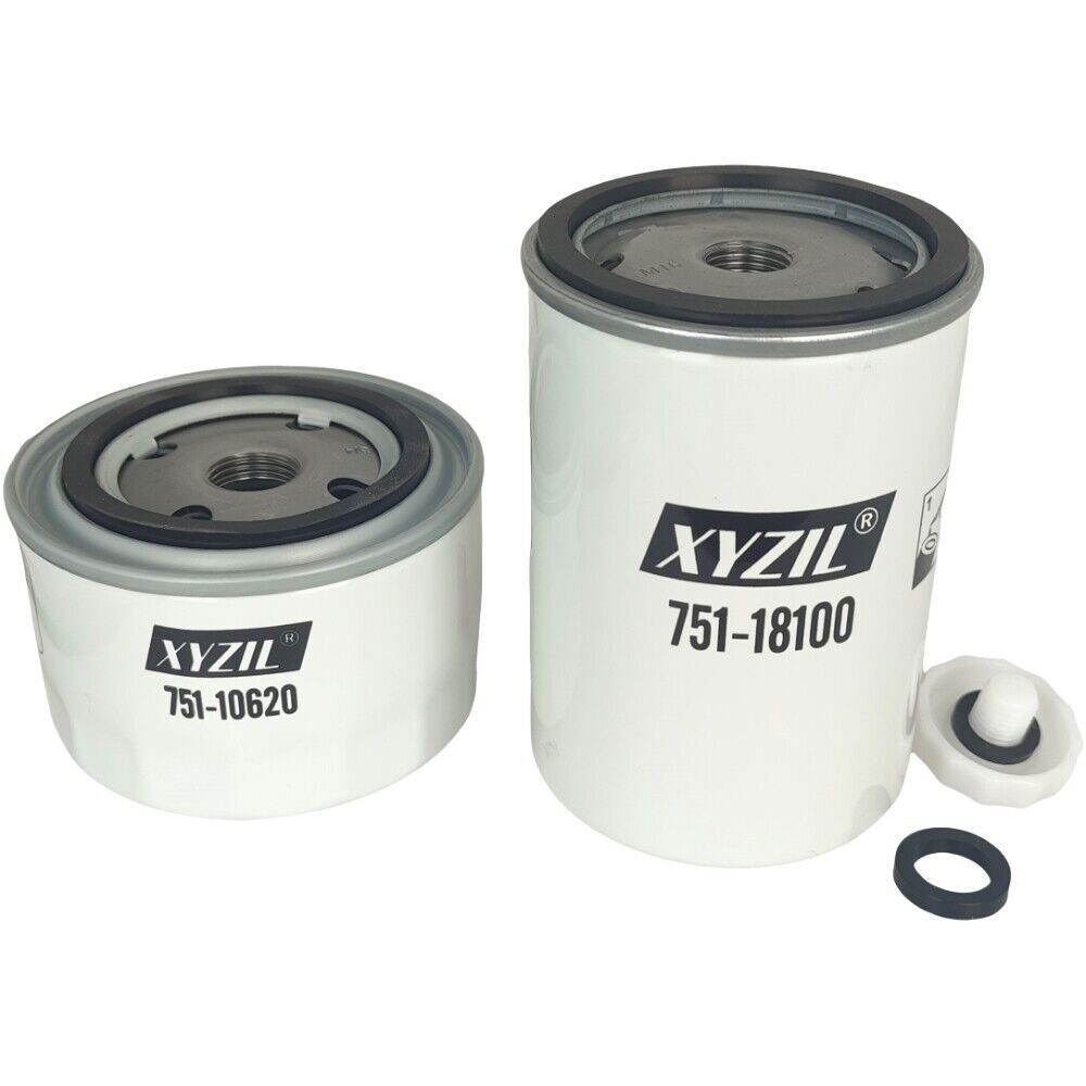 Fuel Filter Oil Filter Kit 751-10620 751-18100 Fit for Onan LPW Alpha LPWT LPWS