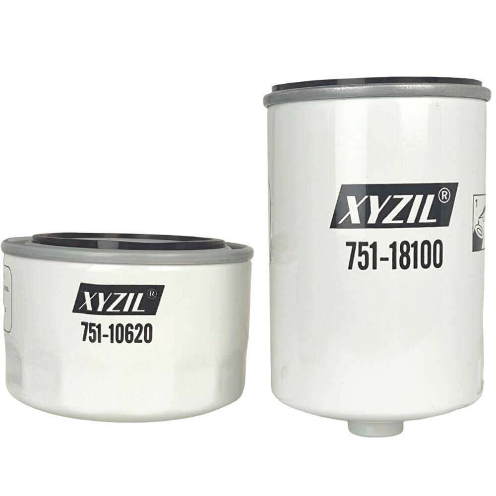Fuel Filter Oil Filter Kit 751-10620 751-18100 Fit for Onan LPW Alpha LPWT LPWS