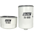 Fuel Filter Oil Filter Kit 751-10620 751-18100 Fit for Onan LPW Alpha LPWT LPWS