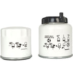 6671057 6667352 87036044 Oil Fuel Filter Kit Fit for New Holland L140 L175 LX665
