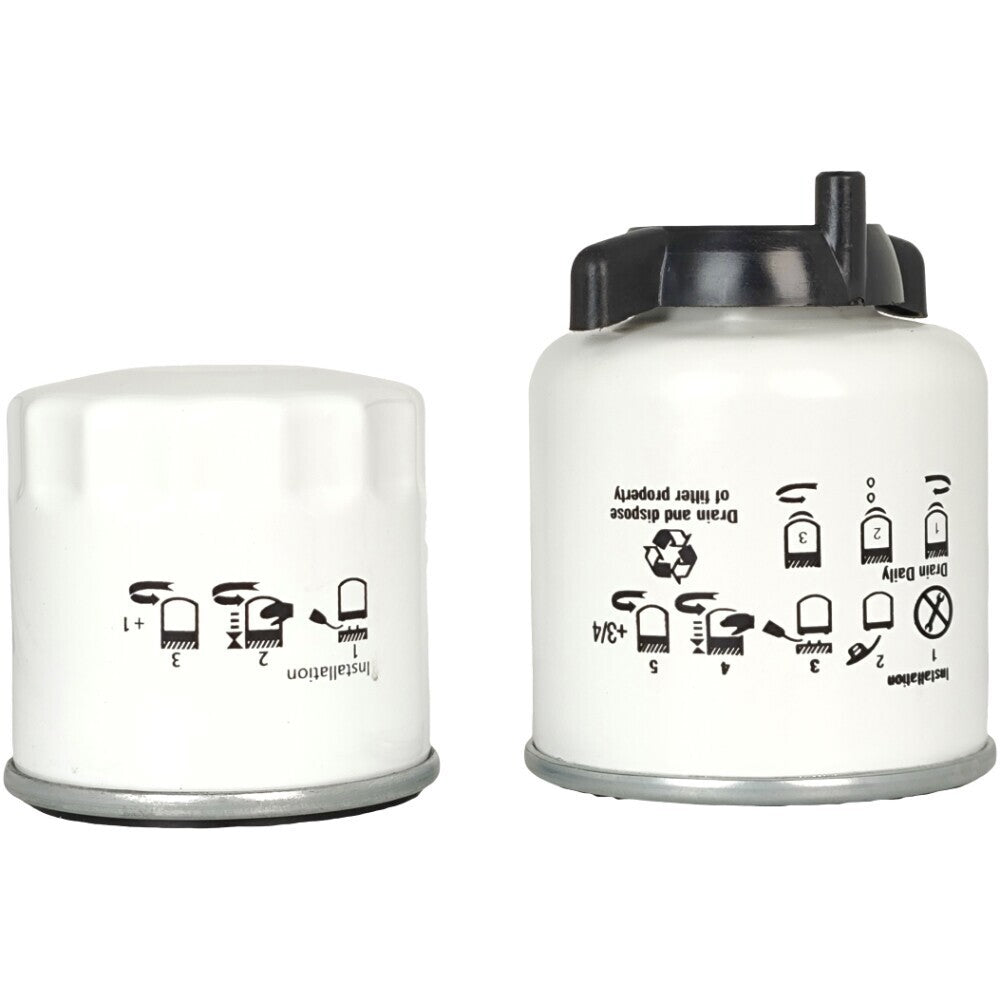 6671057 87036044 Oil Fuel Filter Kit Fit for New Holland LS140 LS150 LS160 LS170
