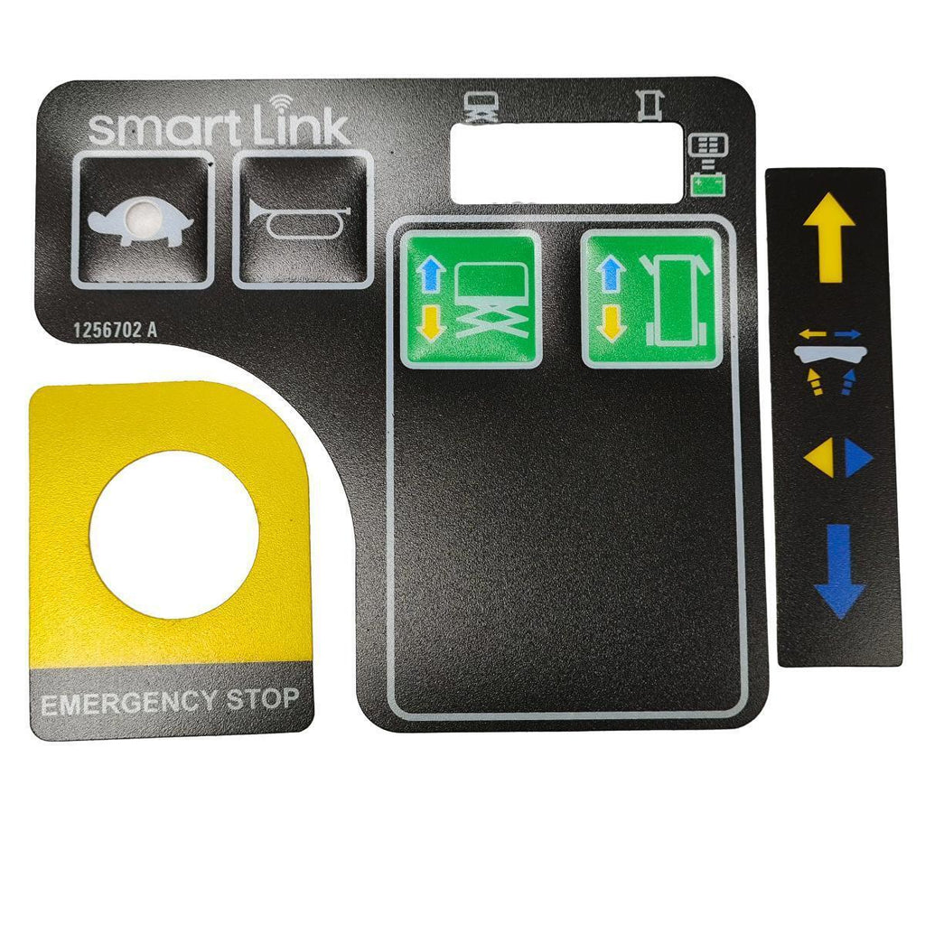 Control Box Decal Fit for Genie GR-12 GR-15 QS-12R QS-12W QS-15R QS-15W QS-20R