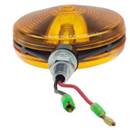 4.5" Amber Turn Signal Light Lamp Large Tractor Fit for Kubota B L M Series