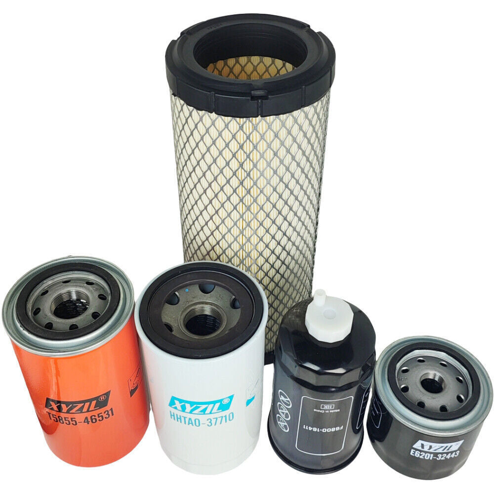 Kioti CK3510 CK4010 HST Five-Filter Maintenance Kit