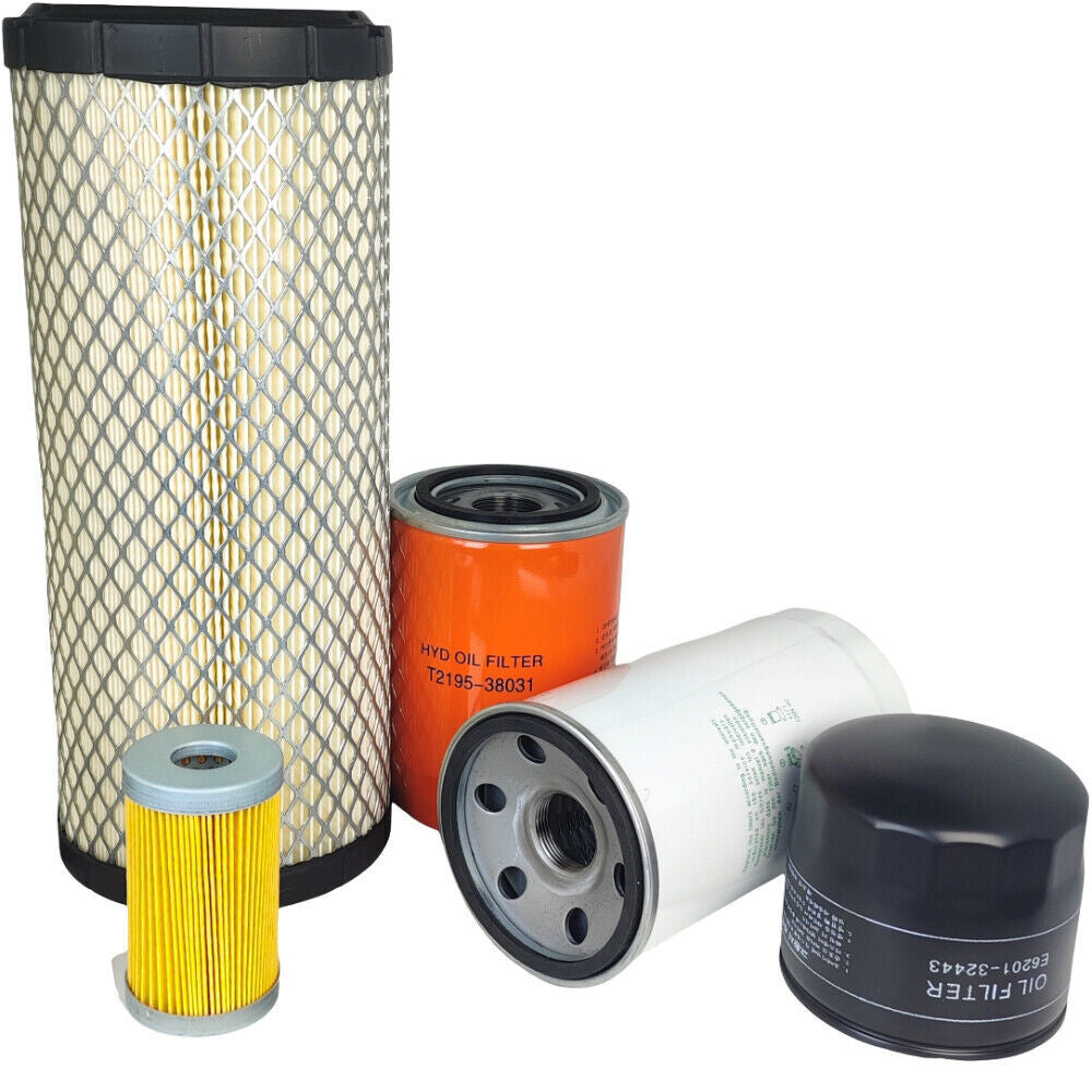 HST Maintenance Service Filter Kit Air Fuel Oil Hydraulic Hydro Filter for Kioti