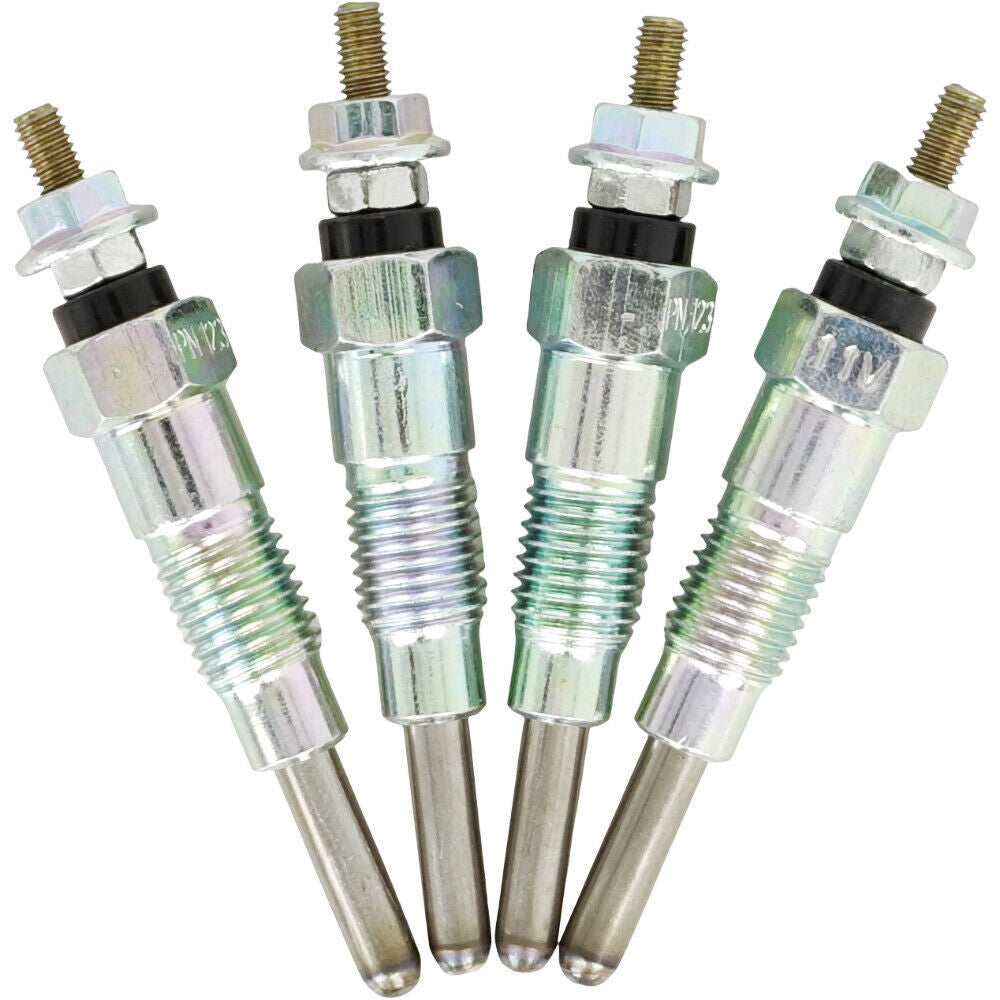 4X Glow Plug 11065-34W00 for Nissan Datsun SD22 SD25 Engine Truck