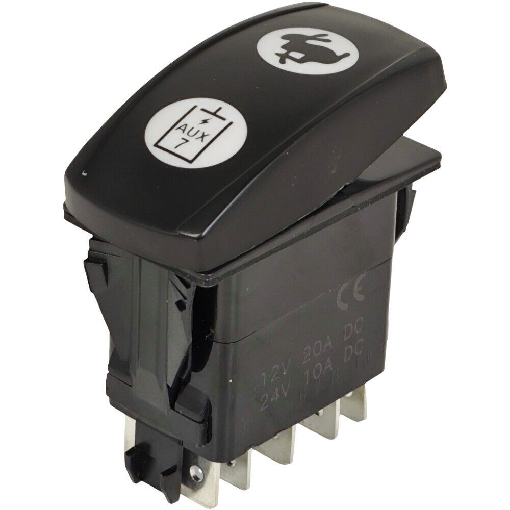 263-5419 Two Pole Speed Auxiliary Rocker Switch for Caterpillar 226D 232D 236D