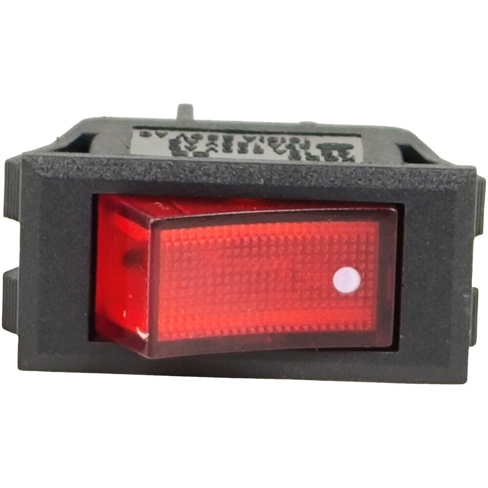 ZE-215 Lighted Rocker Switch On Off for Zing Ear 3 Prong SPST Snap-in